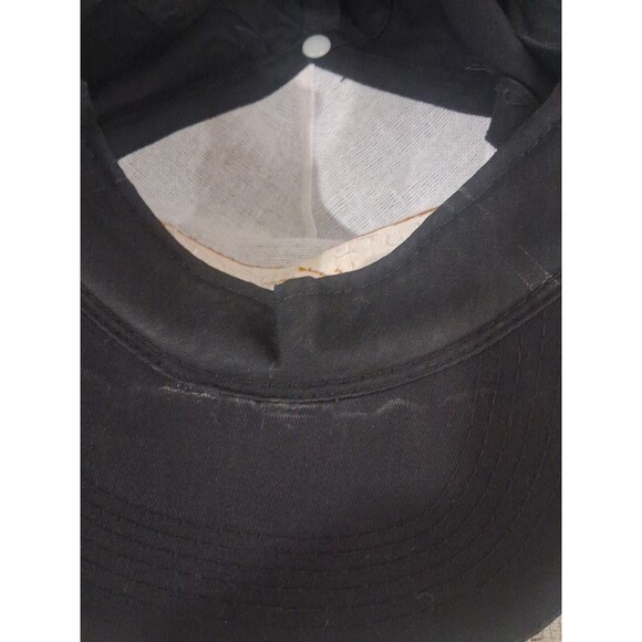 Vtg 90s Garth Brooks No Fences Snapback Rope Hat Cap Adult Black Trucker Country - Picture 9 of 9